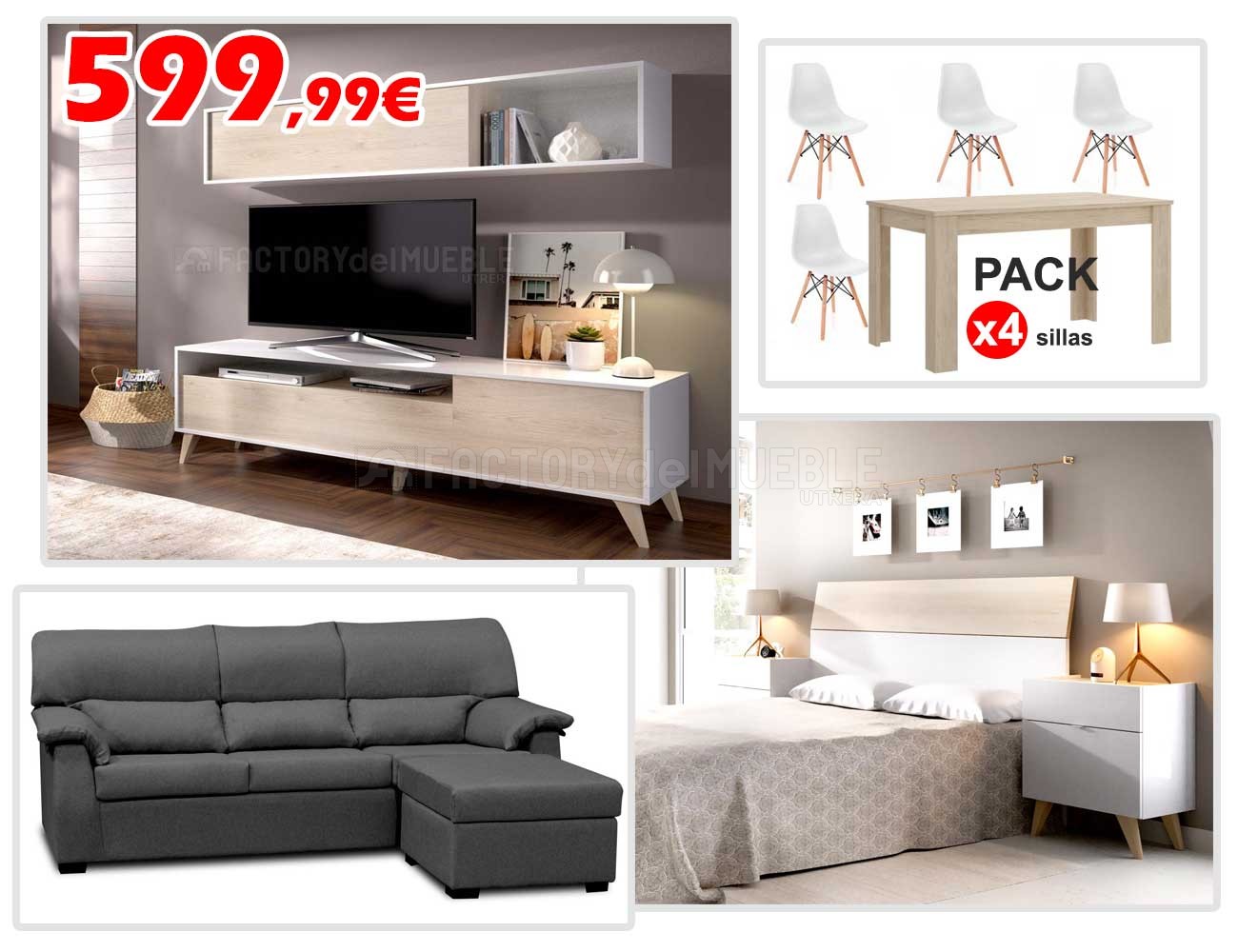 Muebles pisos completos